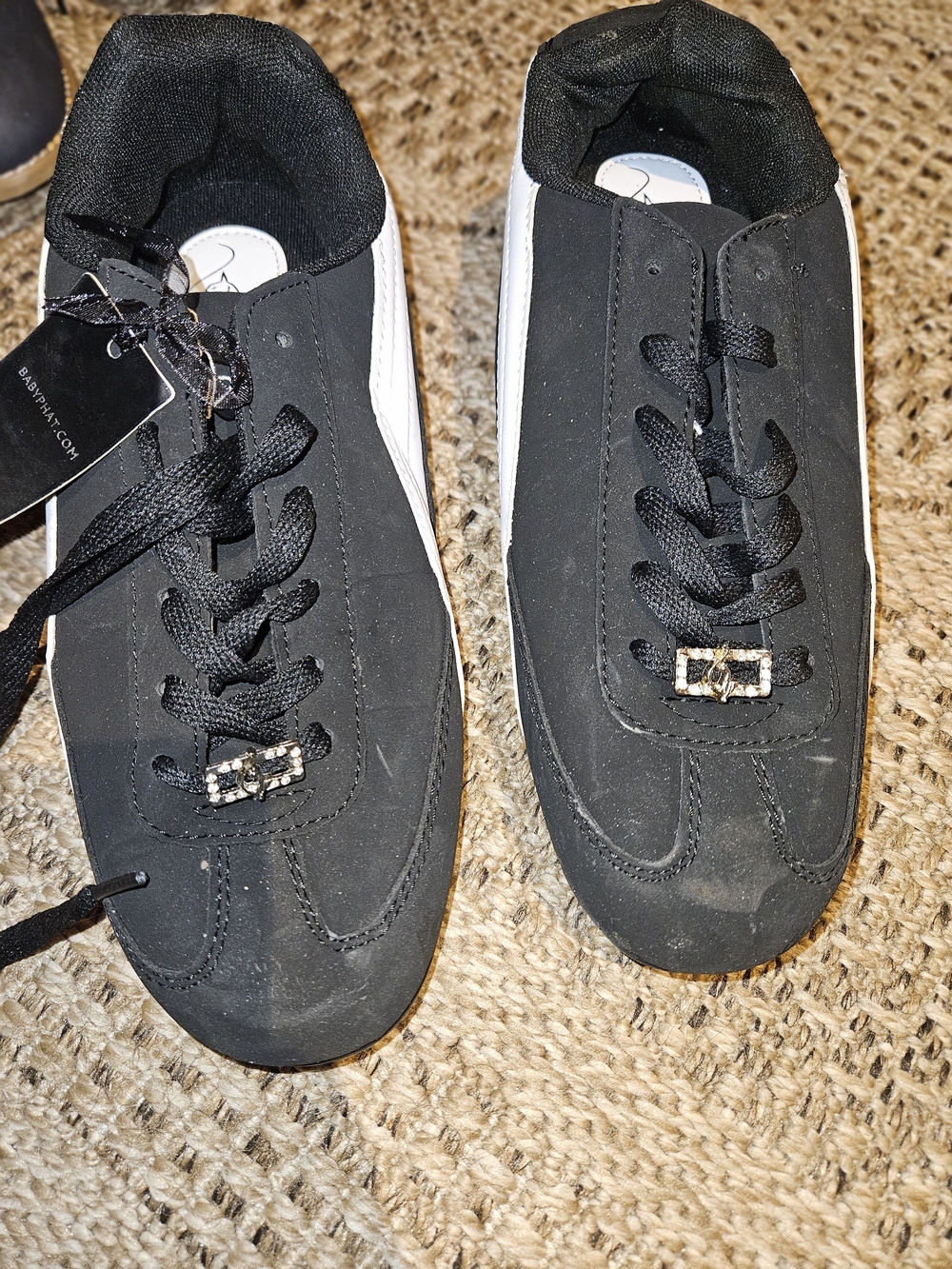 Baby Phat Black and White Women's Sneakers
